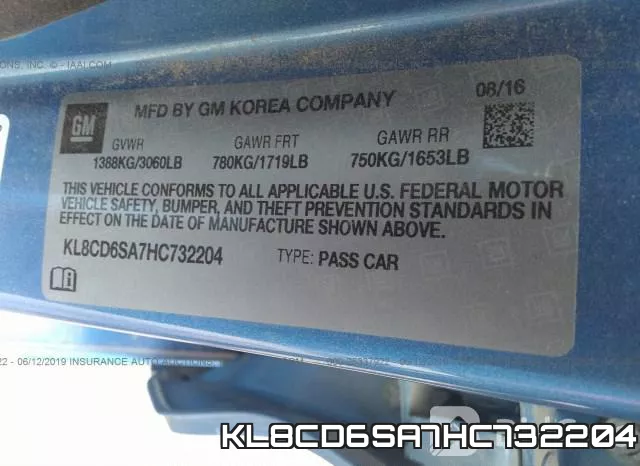 KL8CD6SA7HC732204 фото 10