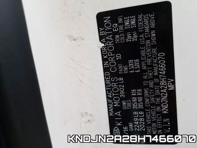 KNDJN2A28H7466070 фото 2