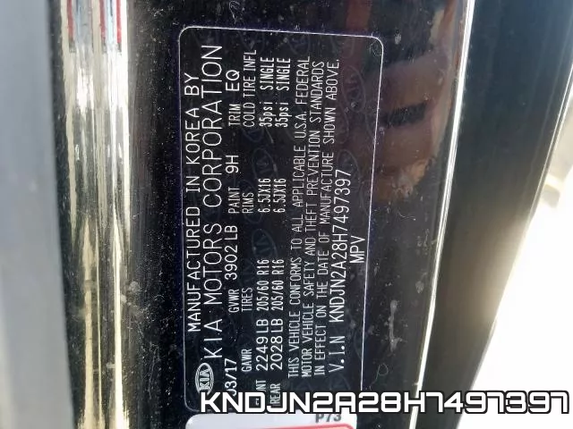 KNDJN2A28H7497397 фото 2