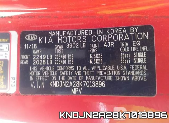 KNDJN2A28K7013896 фото 10