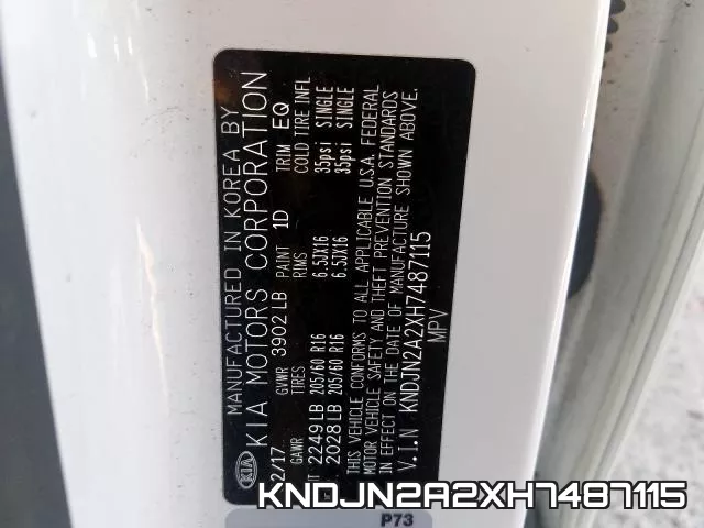 KNDJN2A2XH7487115 фото 2