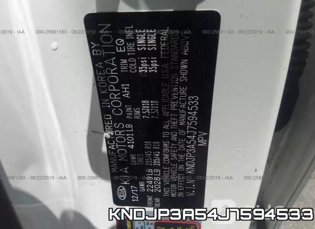KNDJP3A54J7594533 фото 10
