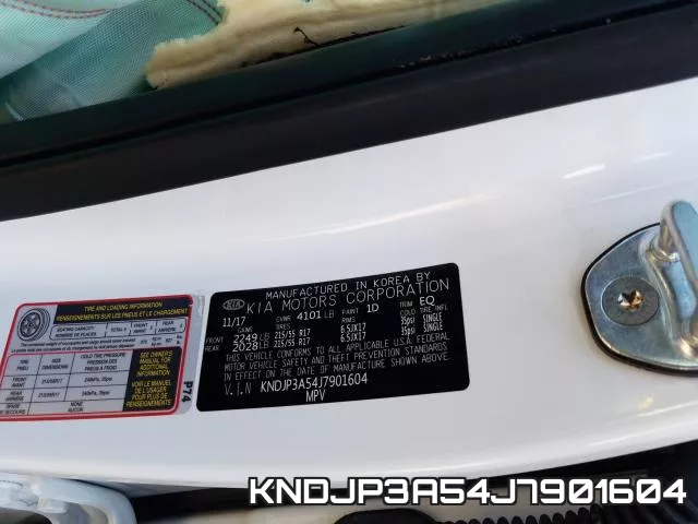 KNDJP3A54J7901604 фото 2