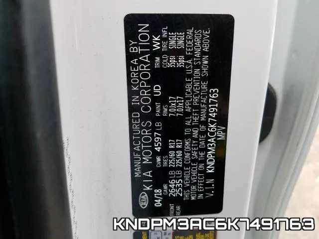 KNDPM3AC6K7491763 фото 2