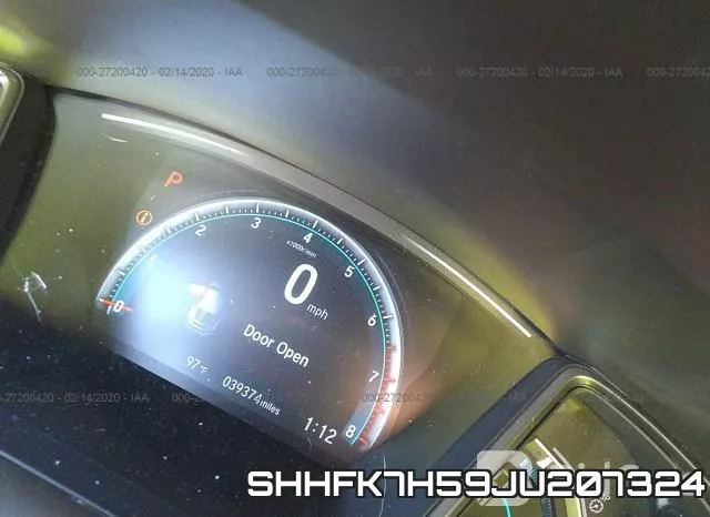 SHHFK7H59JU207324 фото 8