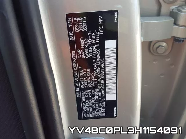 YV4BC0PL3H1154091 фото 2