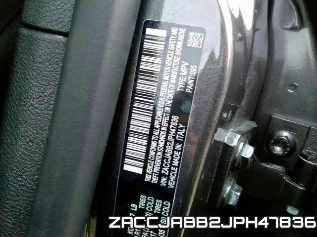 ZACCJABB2JPH47836 фото 2