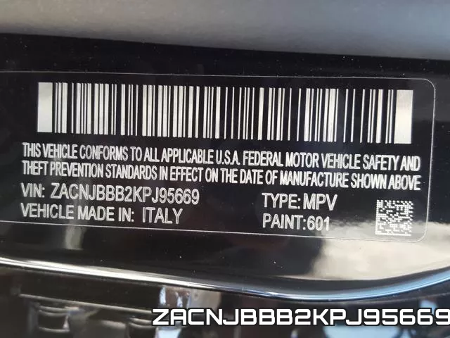 ZACNJBBB2KPJ95669 фото 2