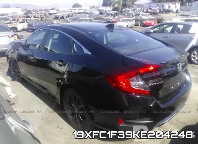 19XFC1F39KE204248 фото 4