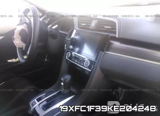 19XFC1F39KE204248 фото 6