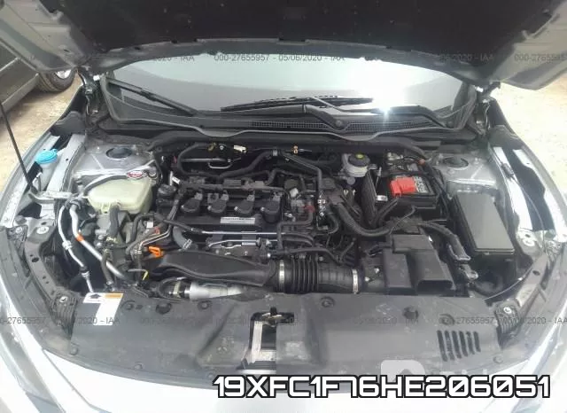 19XFC1F76HE206051 фото 2