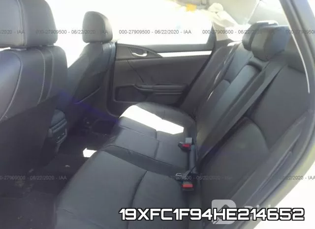 19XFC1F94HE214652 фото 9