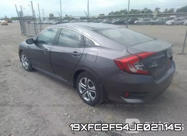 19XFC2F54JE027145 фото 4