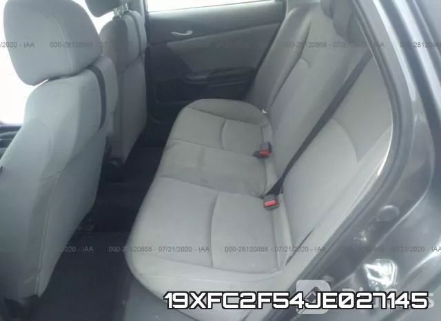 19XFC2F54JE027145 фото 9