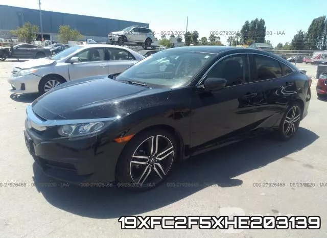 19XFC2F5XHE203139 фото 3