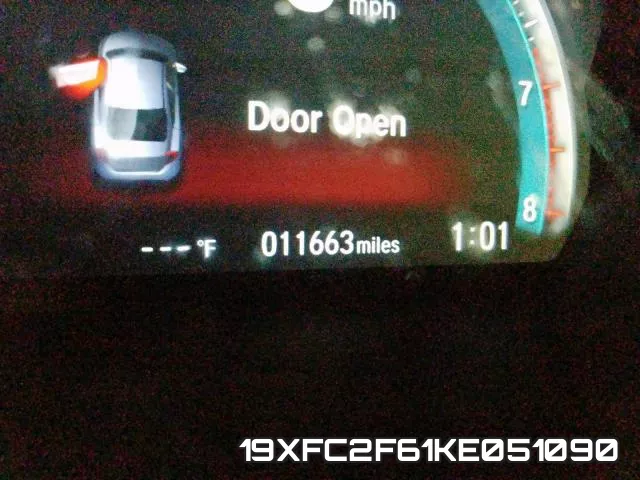19XFC2F61KE051090 фото 9