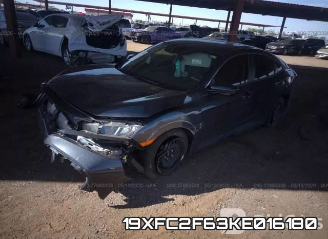 19XFC2F63KE016180 фото 3