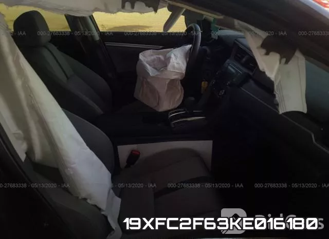 19XFC2F63KE016180 фото 6