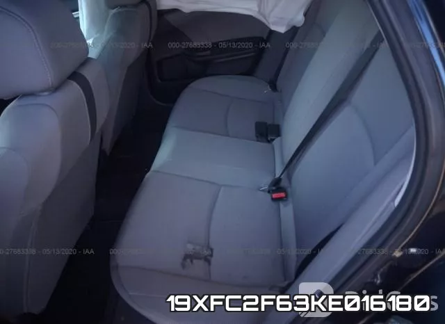 19XFC2F63KE016180 фото 9
