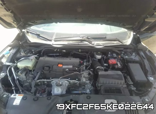 19XFC2F65KE022644 фото 2