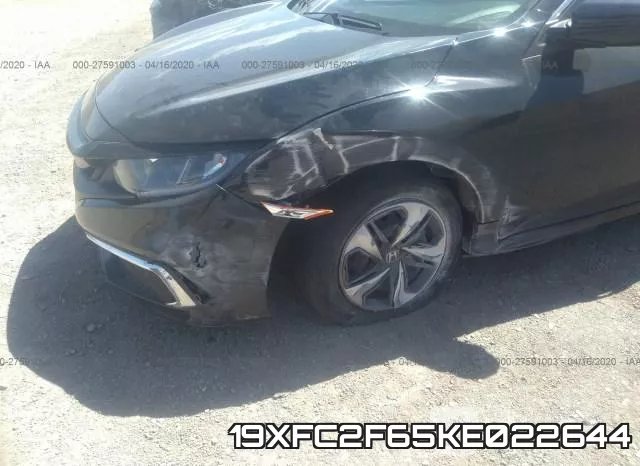 19XFC2F65KE022644 фото 7