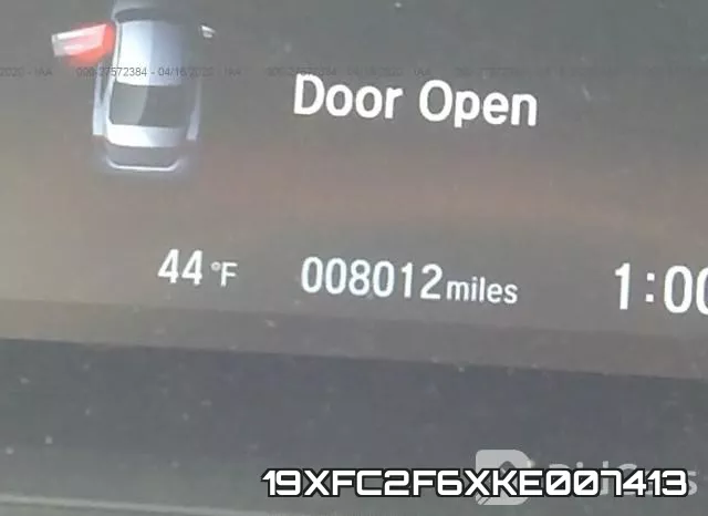 19XFC2F6XKE007413 фото 8