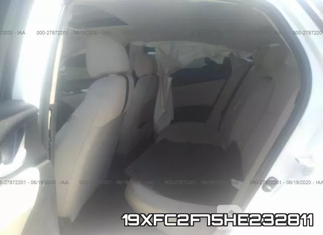 19XFC2F75HE232811 фото 9
