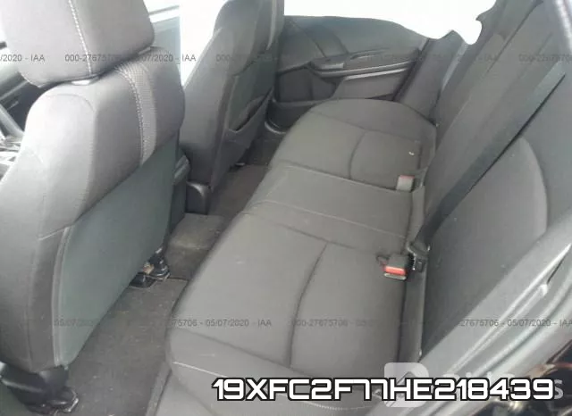 19XFC2F77HE218439 фото 9