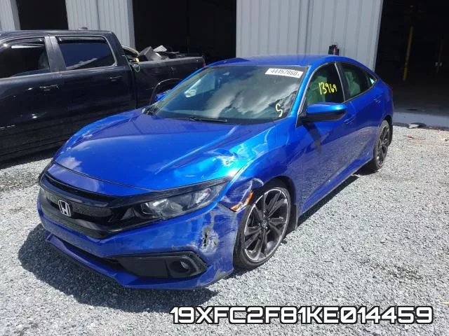 19XFC2F81KE014459 фото 3