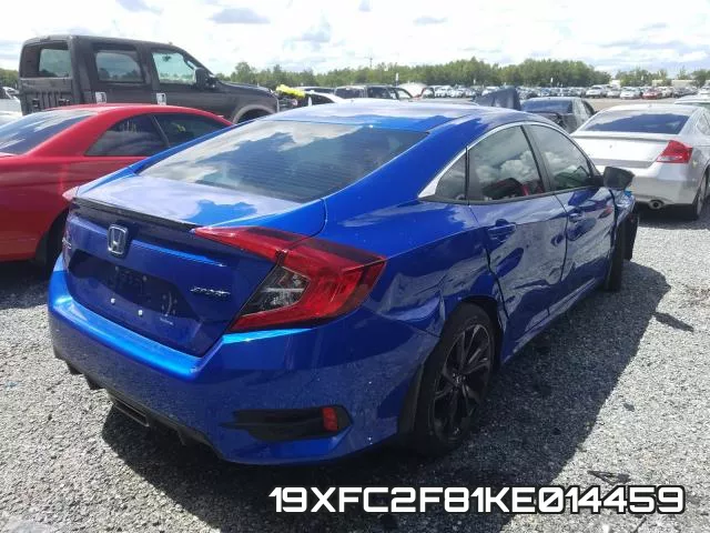 19XFC2F81KE014459 фото 5