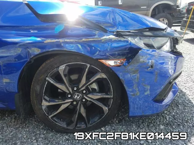 19XFC2F81KE014459 фото 10