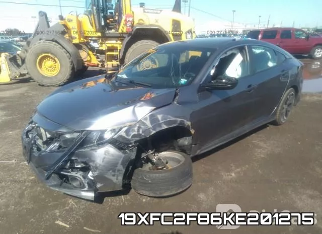 19XFC2F86KE201275 фото 3