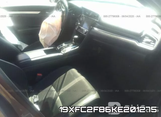19XFC2F86KE201275 фото 6