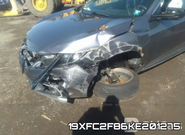 19XFC2F86KE201275 фото 7