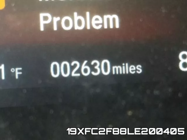 19XFC2F88LE200405 фото 9