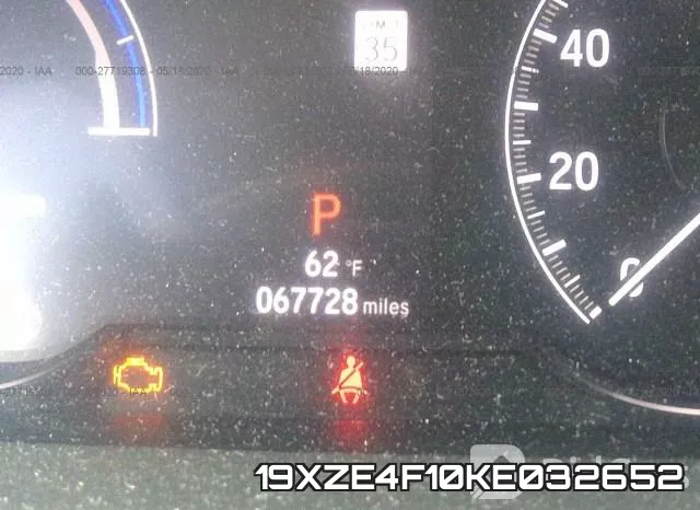 19XZE4F10KE032652 фото 8