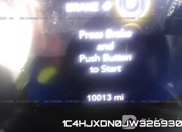 1C4HJXDN0JW326930 фото 8