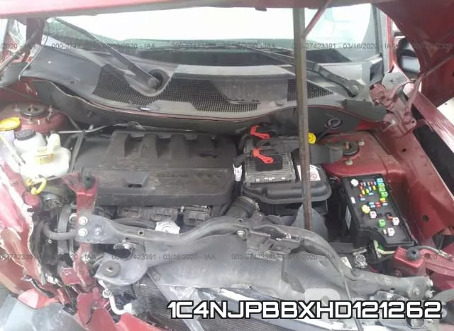 1C4NJPBBXHD121262 фото 2