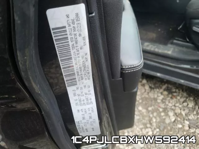 1C4PJLCBXHW592414 фото 2