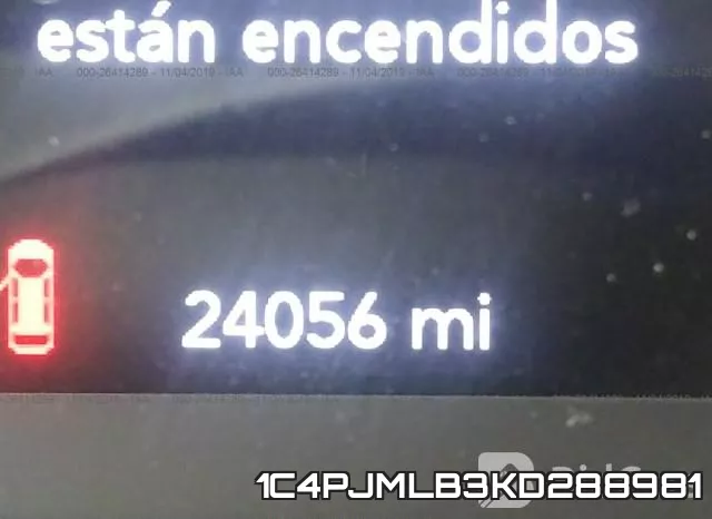 1C4PJMLB3KD288981 фото 8