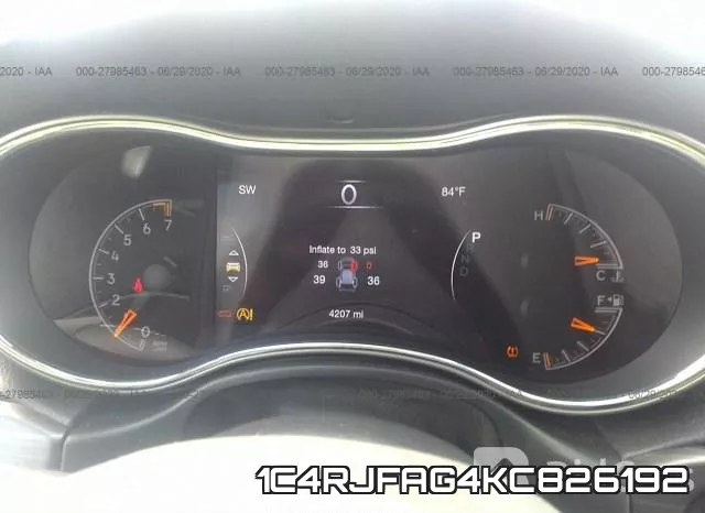 1C4RJFAG4KC826192 фото 8