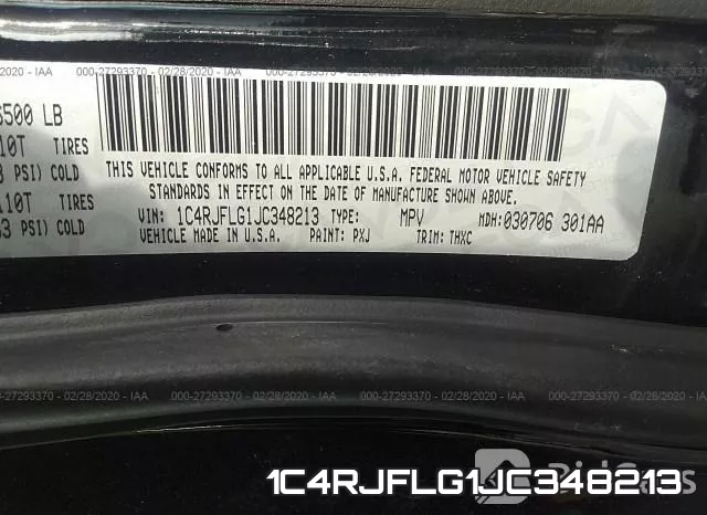 1C4RJFLG1JC348213 фото 10