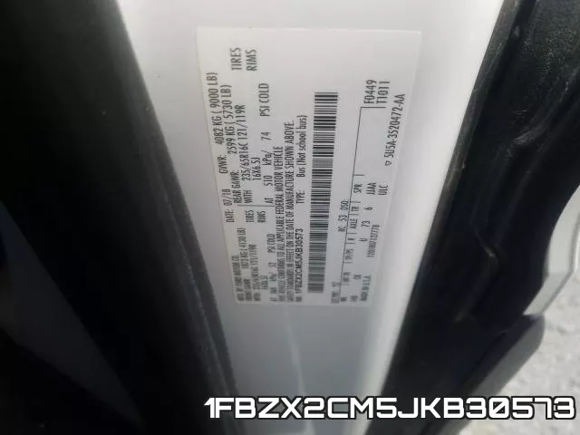 1FBZX2CM5JKB30573 фото 2