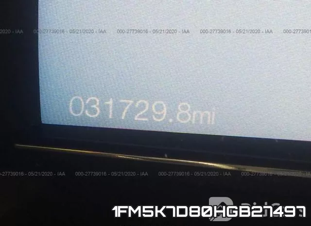 1FM5K7D80HGB27497 фото 8