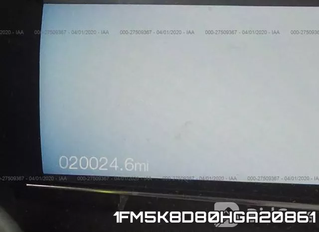1FM5K8D80HGA20861 фото 8