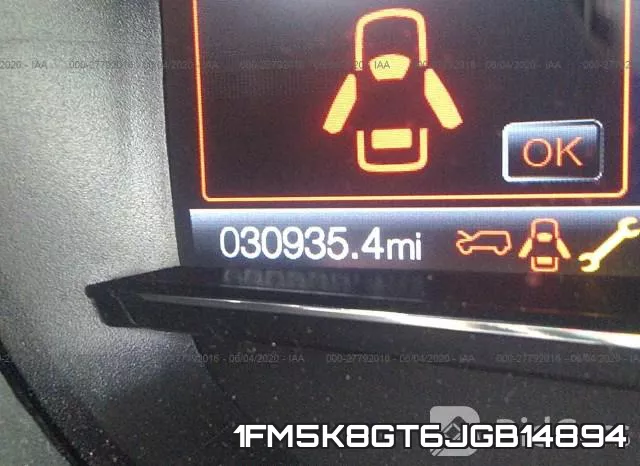 1FM5K8GT6JGB14894 фото 8
