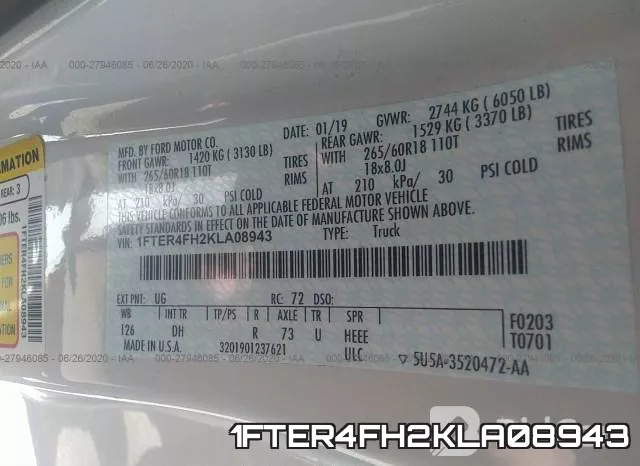 1FTER4FH2KLA08943 фото 10