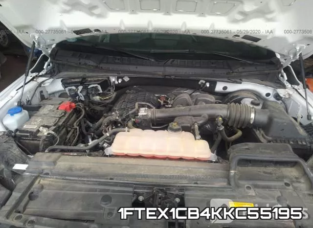 1FTEX1CB4KKC55195 фото 2
