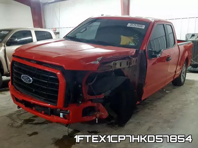 1FTEX1CP7HKD57854 фото 3