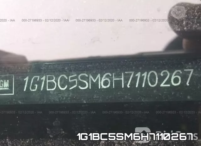1G1BC5SM6H7110267 фото 10